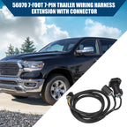 7-Pin Trailer Wiring Harness Connector for Chevy Dodge Ram