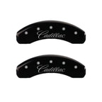 Set of 4 Black Caliper Covers for 2006–2011 Cadillac DTS by MGP