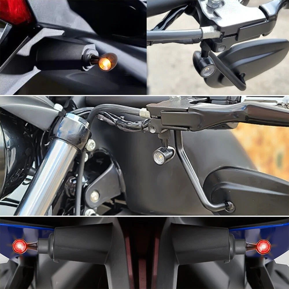 LED Bullet Turn Signals for Honda V Motorcycle (Year Range Not Specified)