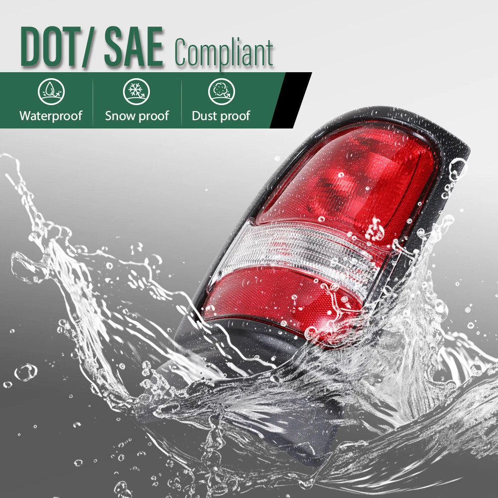 Rear Tail Lights for Dodge Ram 1500 2500 3500 (1994–2002)