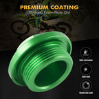 Engine Oil Filler Cap Cover for Kawasaki KLR650 (2007–2024) 16115-1068
