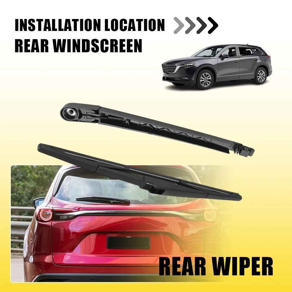 Rear Wiper Arm and Blade Set 14" for Mazda CX-9 (2009–2020)