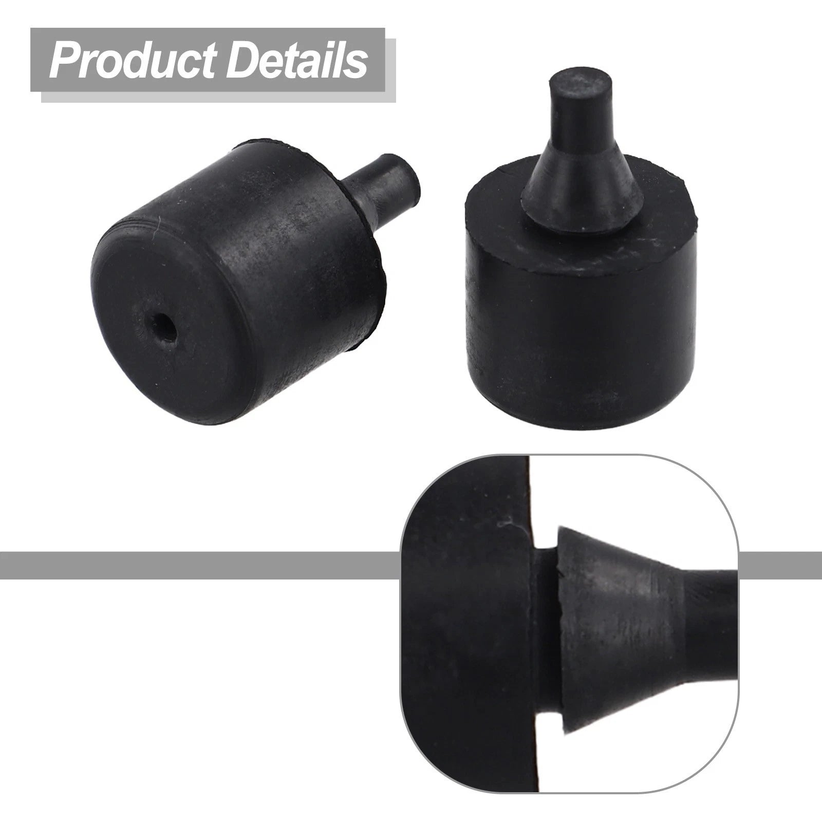 Set of 4 Door Bumper Stop Rubber Buffers for