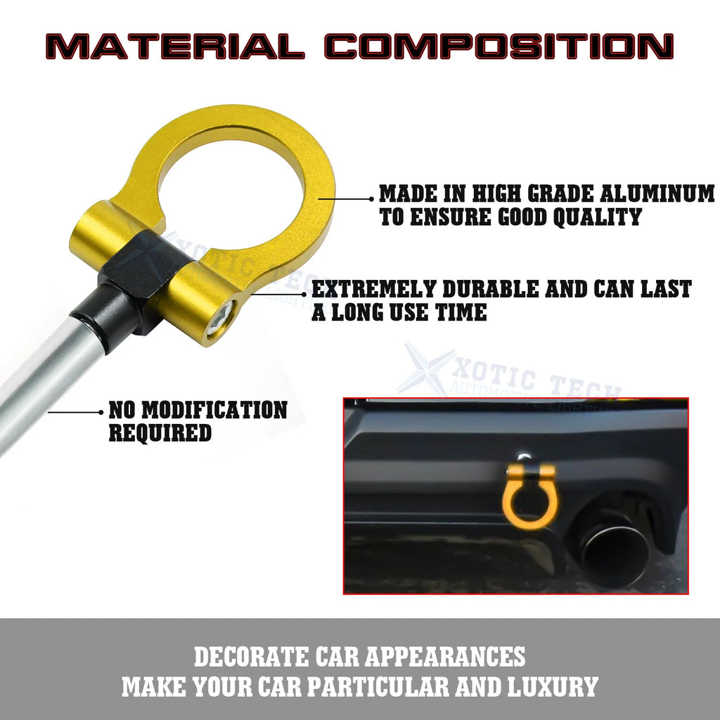 JDM Style Anodized Aluminum Tow Hook Ring for Acura TLX (2015-2018)