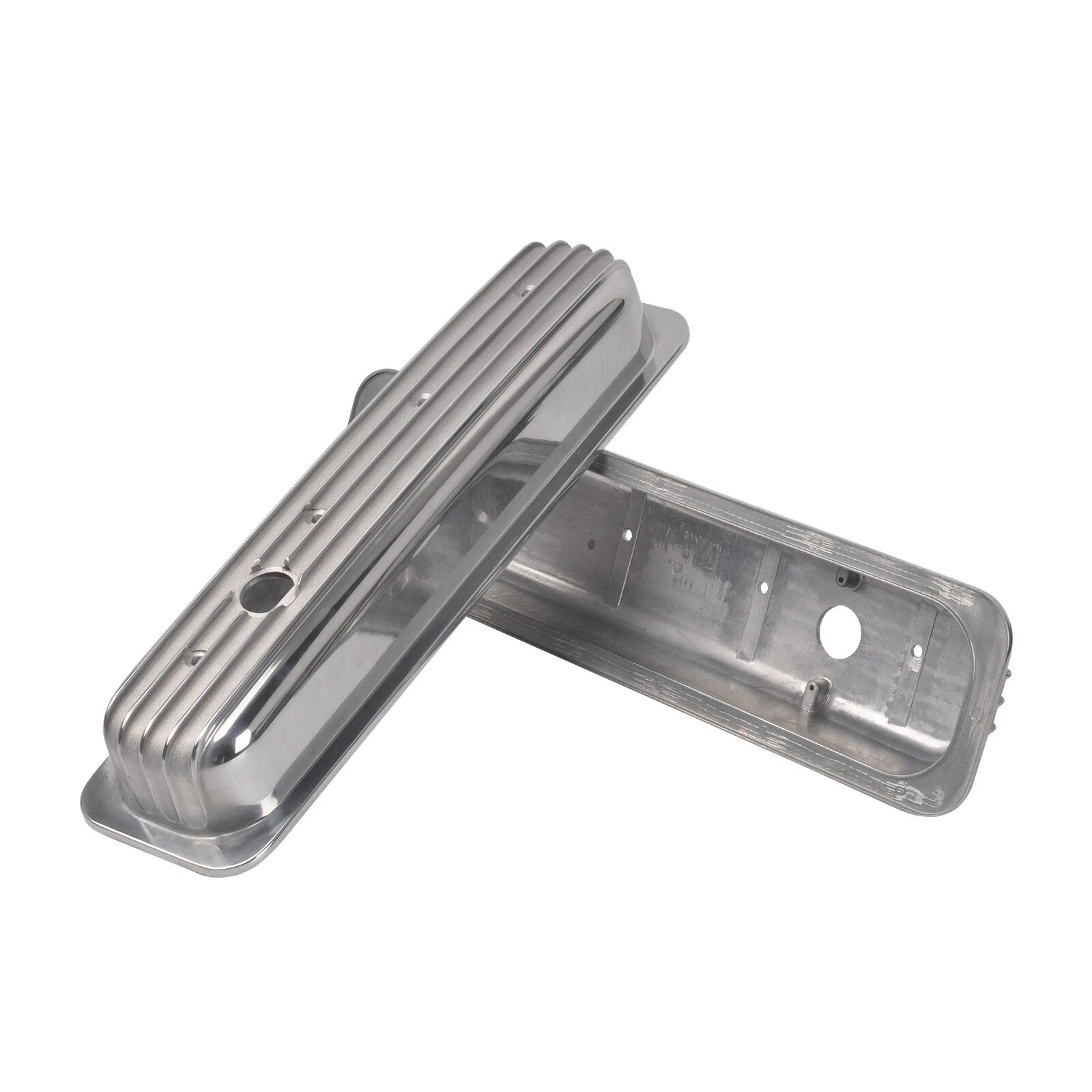 Short Valve Covers & 12" Oval Air Cleaner for Chevy 350 (1987–1997)