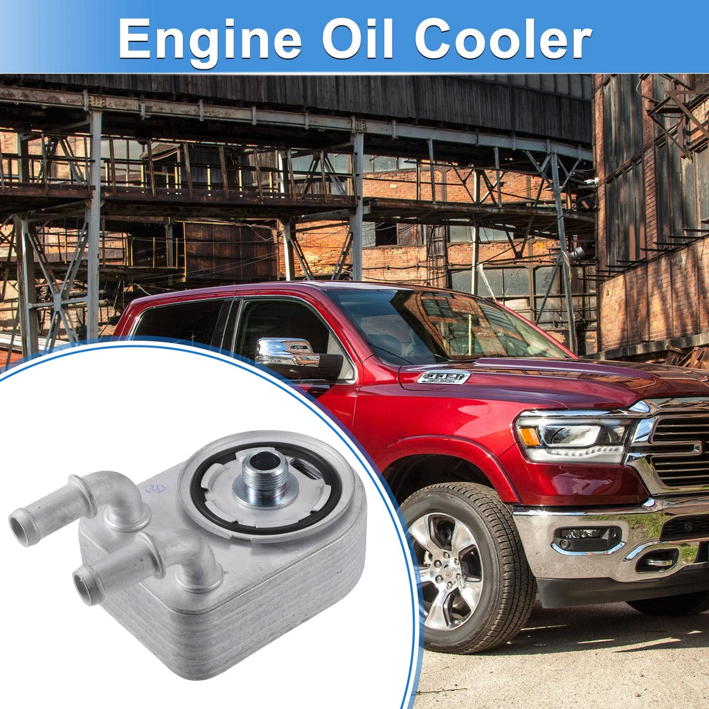 Engine Oil Cooler with Seals & Bolt for Chrysler 200 (2011–2014) No. 4884757AE