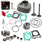 Cylinder Piston Top End Kit & Intake Exhaust Valve for Yamaha Raptor 350 (2004–2013)