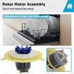 Rotor Motor Assy for Fisher & Paykel Dishdrawer DD60 DS605 (524285P)