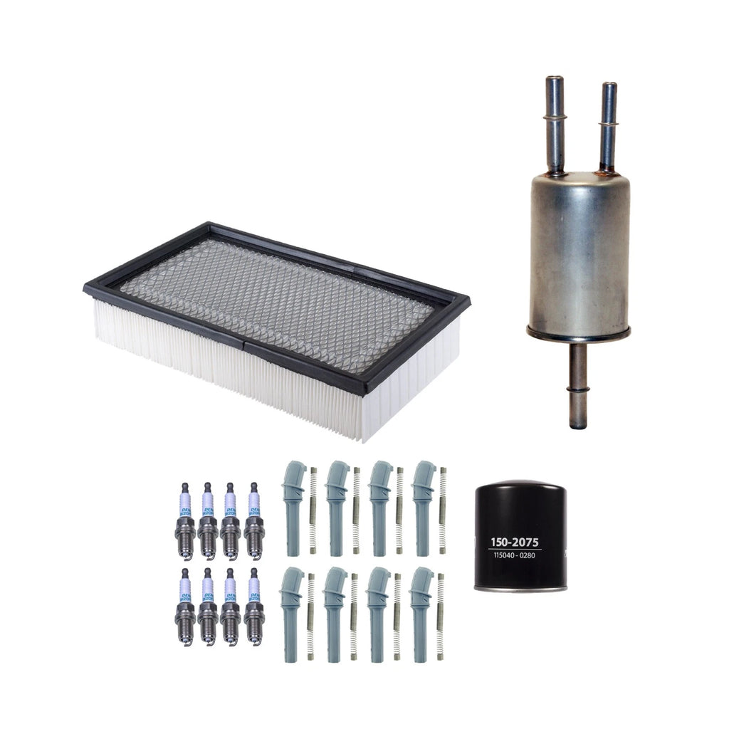 Tune Up Kit with NGK 8 Spark Plugs & Boots for Ford Explorer (2002–2005)