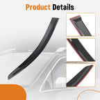 Vent Rain Guards Window Visor for Hyundai Santa Fe (2019–2023)