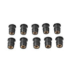 10x M5 Motorcycle Windshield Rubber Nuts Vibration Dampers for Fairing