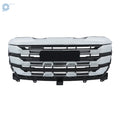 Chrome Front Upper Bumper Grille for GMC Sierra 1500 SLE (2022–2024)