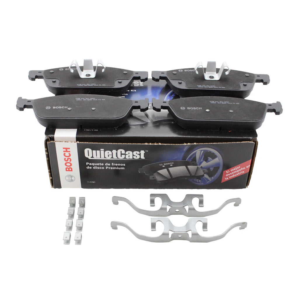 Bosch QuietCast Front Ceramic Brake Pads for Ford Escape Lincoln MKC (2013–2019)