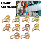 10PC Secure Adjustable Spring Clips for Silicone Hose 5/16"