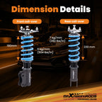 Coilovers Suspension Kit for Mitsubishi Lancer EVO 7 8 9 (2001-2006)