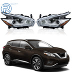 Set of 2 LED Headlamps for Nissan Murano (2015–2018)