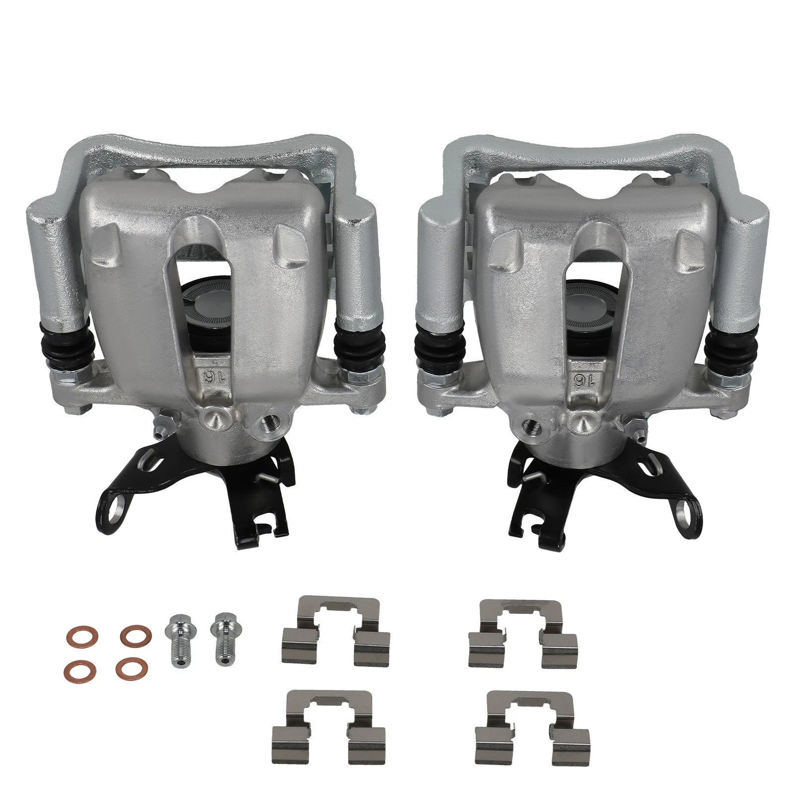 Rear Brake Caliper Set for Chevrolet Malibu Limited (2016) w/ Bracket