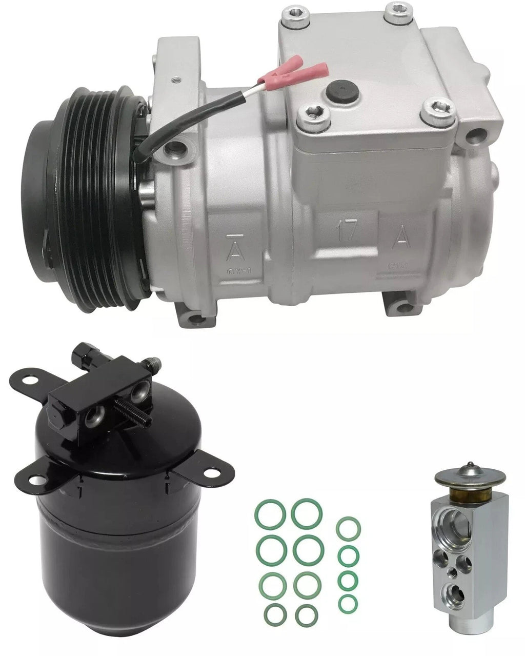 AC Compressor Kit Replacement for BMW 740iL 4.4L (1993-1994)