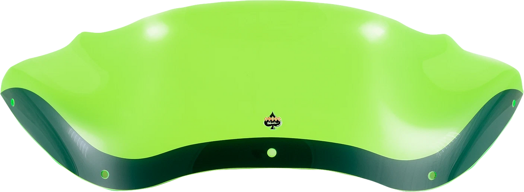 Klock Werks Kolor Flare Windshield 8" Green Ice for FLTR (2014–2023) KWW-01-0626