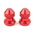 Red Valve Stems Dust Covers for Car Auto Wheel Tire Accessories