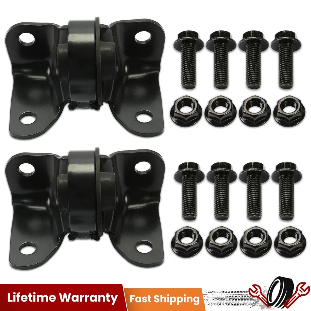 2X Steel Torsion Bar Crossmember Mount for Chevy Silverado GMC (1999–2007)