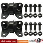 2X Steel Torsion Bar Crossmember Mount for Chevy Silverado GMC (1999–2007)