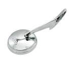LH Driver Side Chrome Exterior Door Mirror with Bowtie for 1965–1966 Chevy Impala