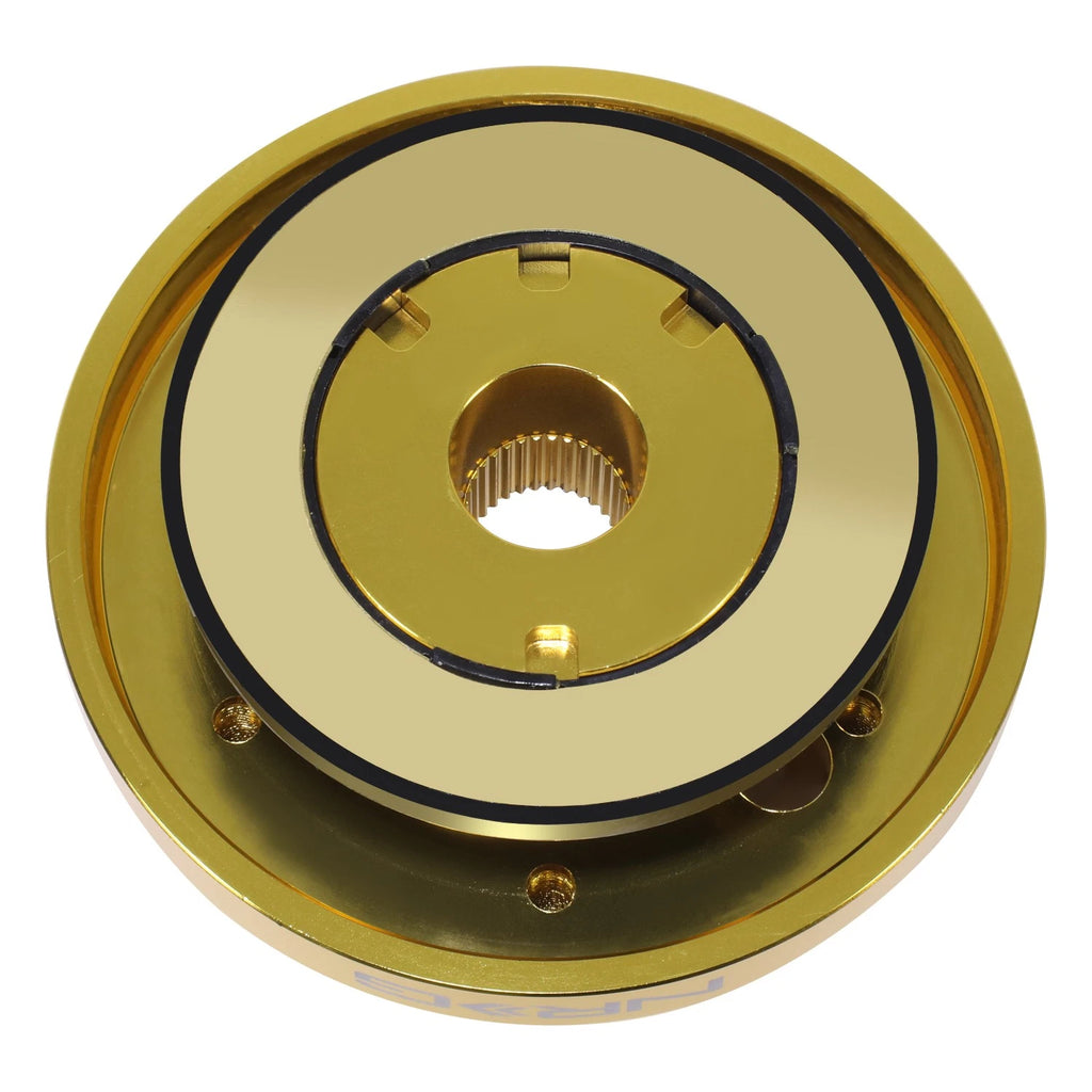 NRG Chrome Gold Steering Wheel Hub Adapter for Toyota Supra Camry Celica Pickup