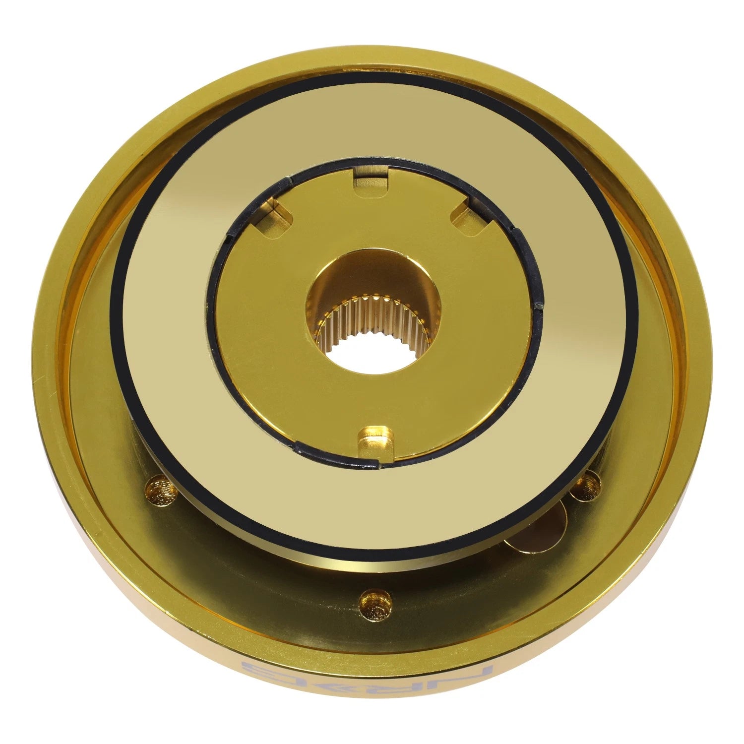 NRG Chrome Gold Steering Wheel Hub Adapter for Toyota Supra Camry Celica Pickup