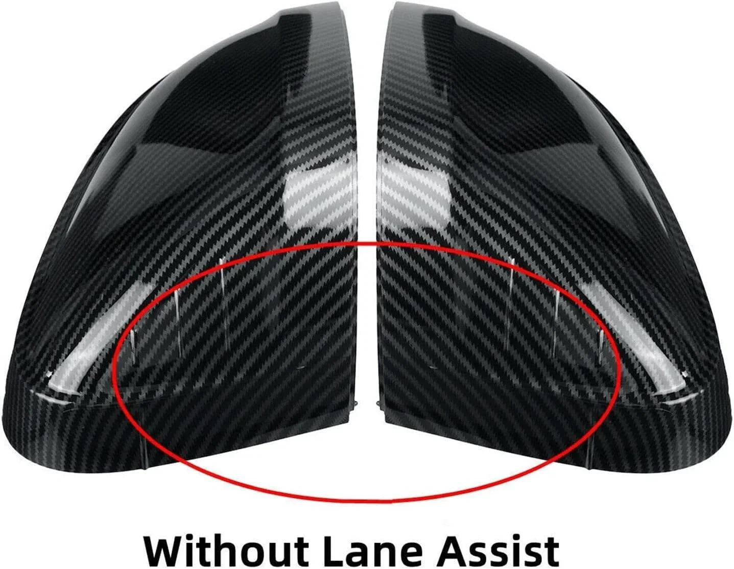 Side Mirror Cap Covers for Audi A4/S4 B9/A5/S5/RS5 (2017–2025)