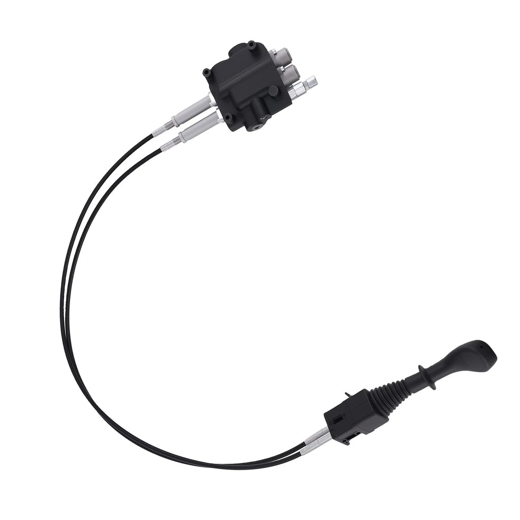 2X Spool Remote Control Valve Kit 80lpm/21gpm + Joystick + Cable 25MPa