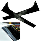 Black Rear Window Spoiler Side Trim Covers  for Skoda Kodiaq (2016-2020)