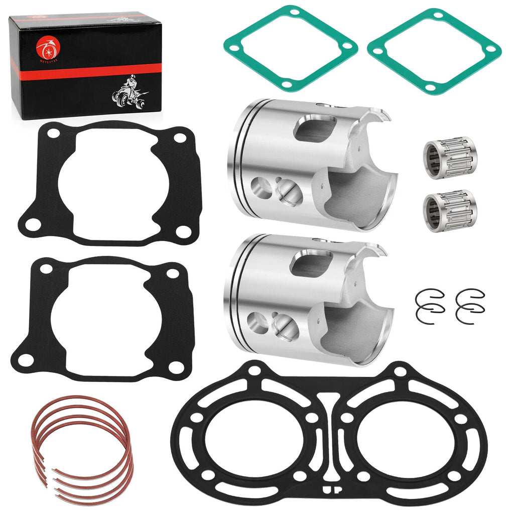 64.50mm Forged Piston Set, Bearings & Gaskets Kit for Yamaha Banshee 350 (1986–2006)
