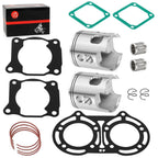 64.50mm Forged Piston Set, Bearings & Gaskets Kit for Yamaha Banshee 350 (1986–2006)