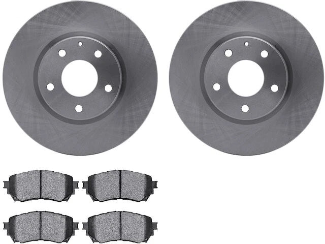 Front Brake Pad and Rotor Kit for Mazda 6 (2016–2019) ZF296TP
