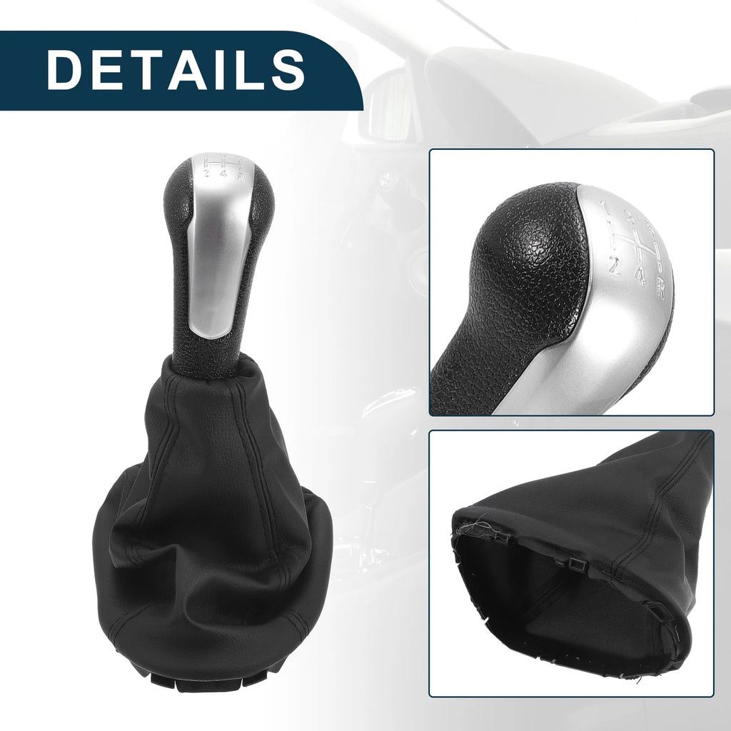 5 Speed Gear Shift Knob with Cover for Chevrolet Spark (2013–2022)