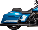 Predator 1Up Seat for Harley FLH (Smooth Black Solar Leather)