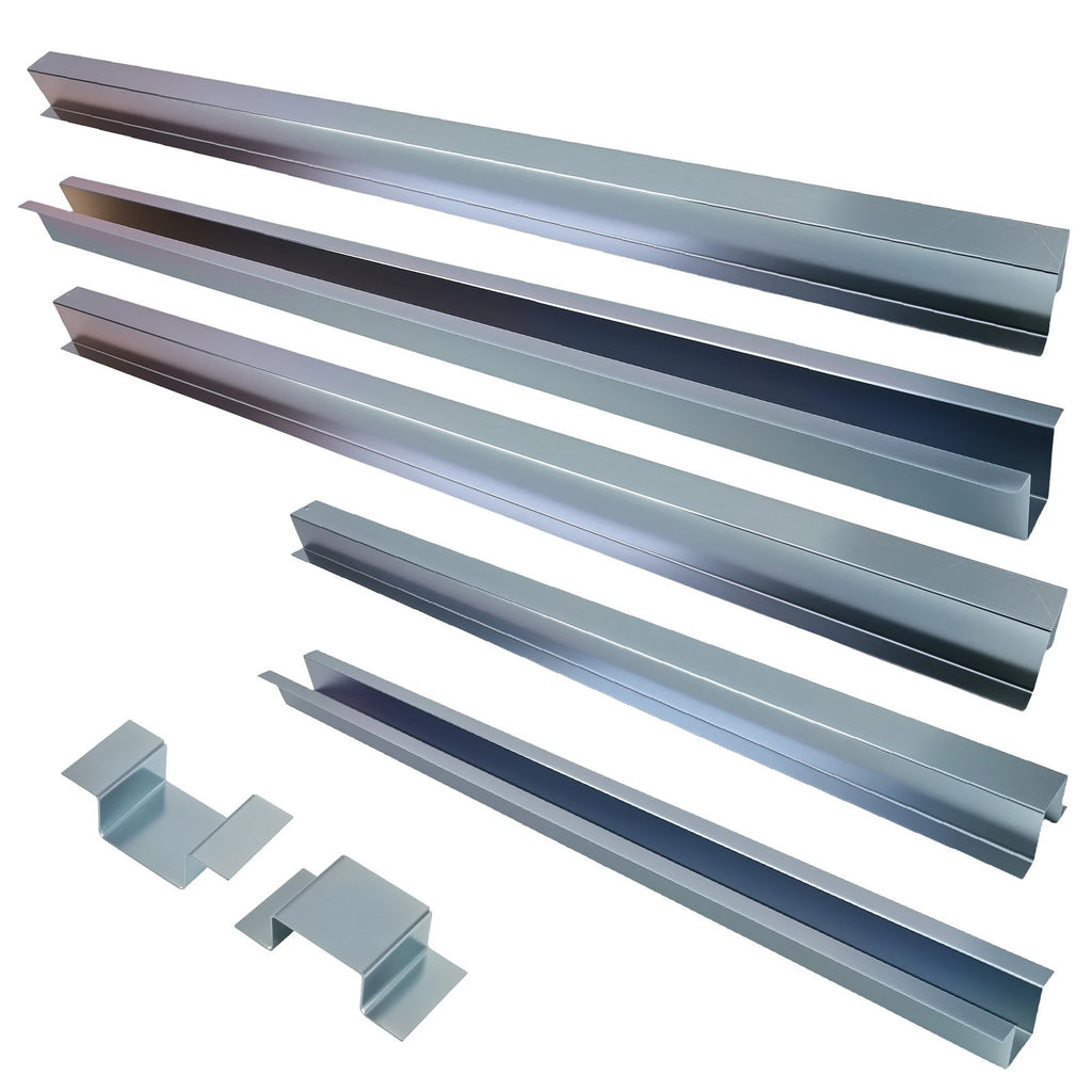 Set of 5 Bed Floor Support Crossmembers for Dodge Ram (1996–2016)