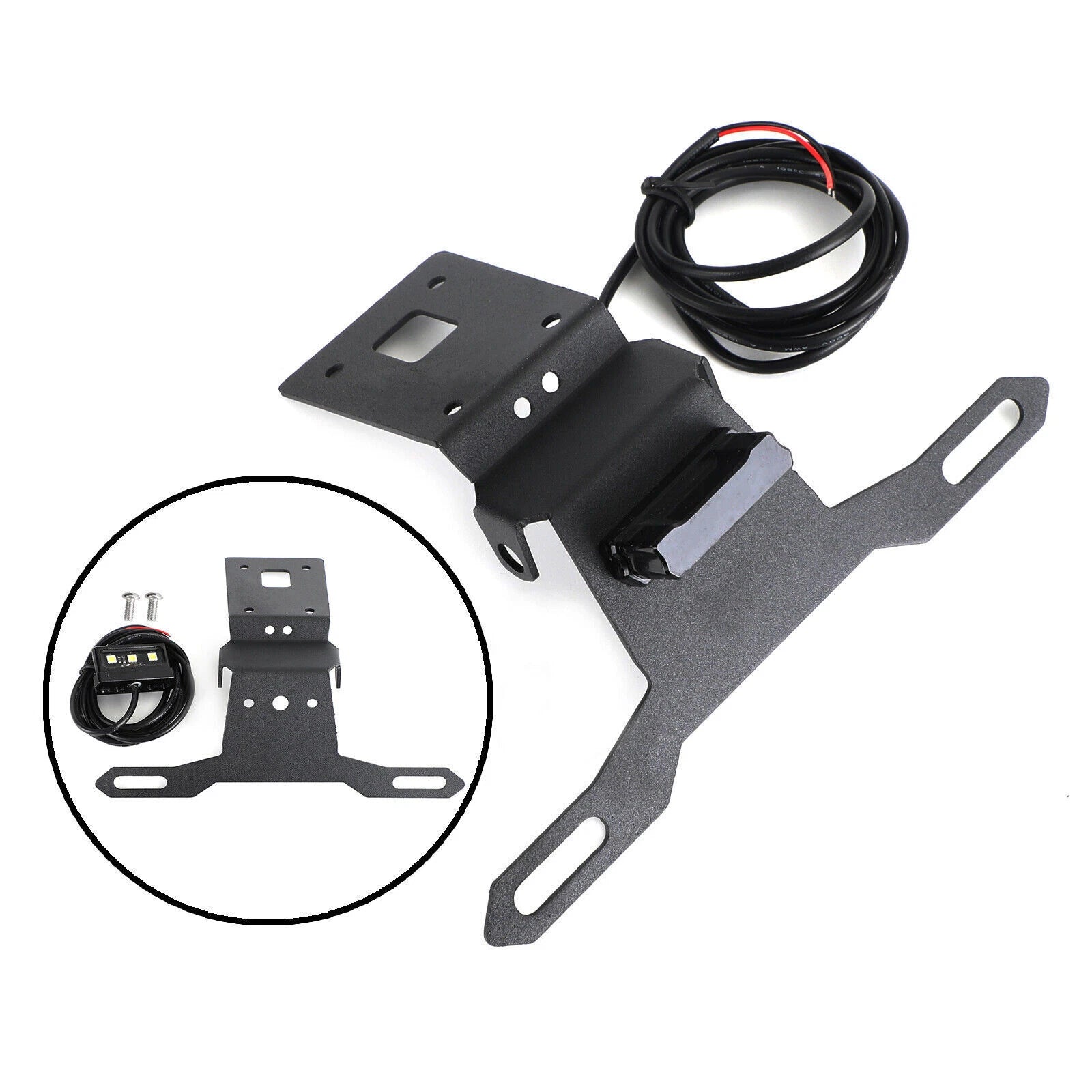 License Plate Holder Frame for Kawasaki ZX-6R (2019–2021) T9
