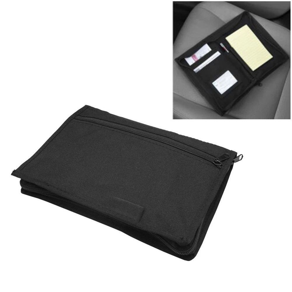 Multi-pocket Oxford Cloth Storage Bag for Universal Use (24x18x2cm)