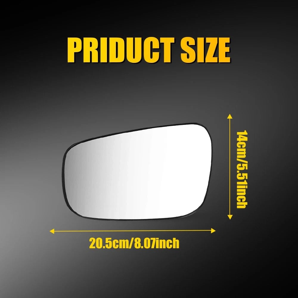 Mirror Glass for Nissan Frontier (2005–2021) Convex Passenger Side