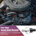 7.3L Diesel Fuel Filter Vacuum Switch E8TZ-9S283-A for Ford E-250 E-350 F-250 (1992–1997)