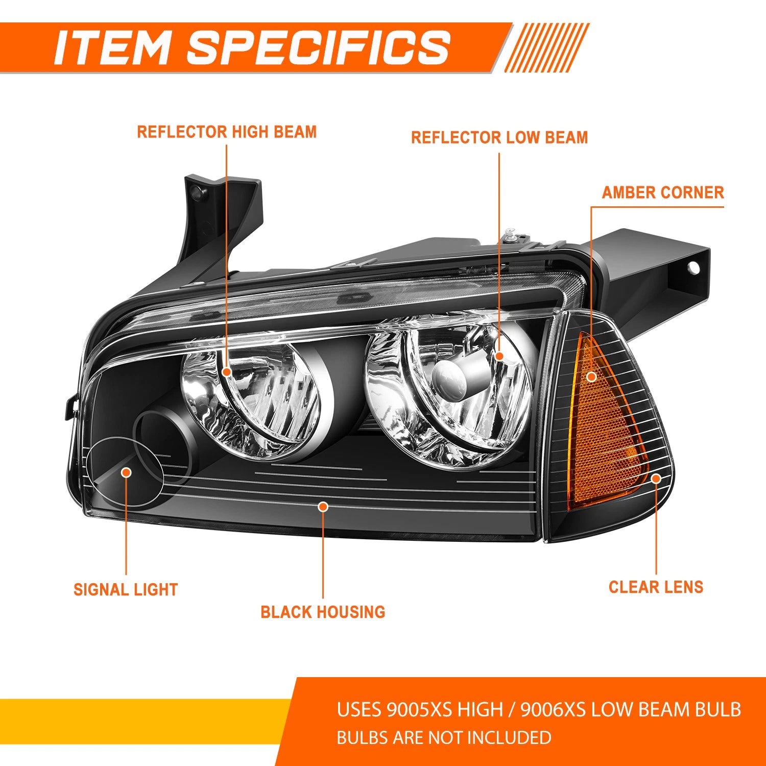 Full LED Third Tail Brake Light for Dodge Ram (2002–2009)