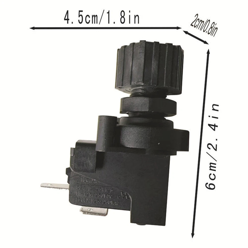 Pneumatic Pressure Switch for Spa and Disposer Applications