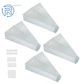 4 Pack Chicken Restraining Cone for Poultry (Up to 8 Pounds)