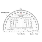 Graphometric Square Protractor for Training Environments