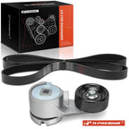 2X Serpentine Belt Drive Component Kit for Ford Thunderbird (1983–1997)