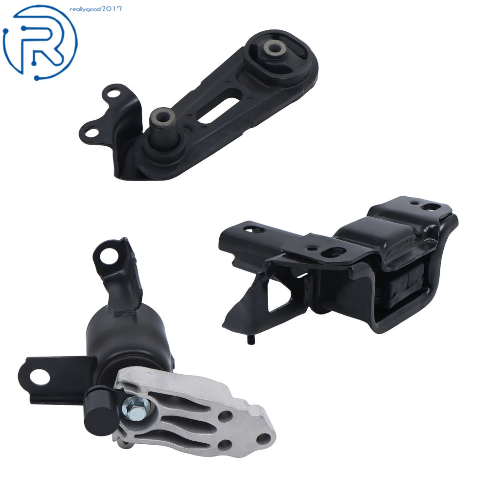 Set of 3 Engine Motor & Transmission Mounts for Mazda 2 