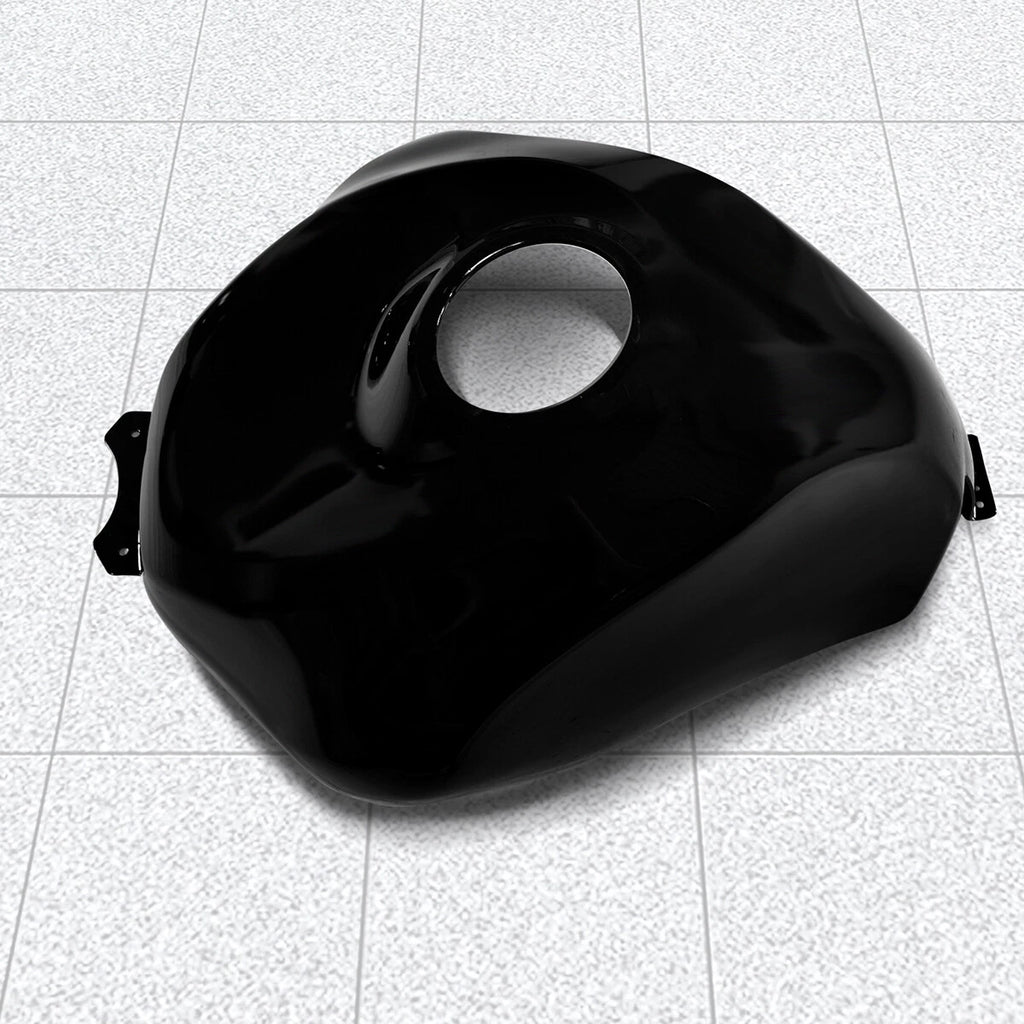 Glossy Black ABS Gas Fuel Tank Cover for Kawasaki Ninja ZX10R (2008–2010)
