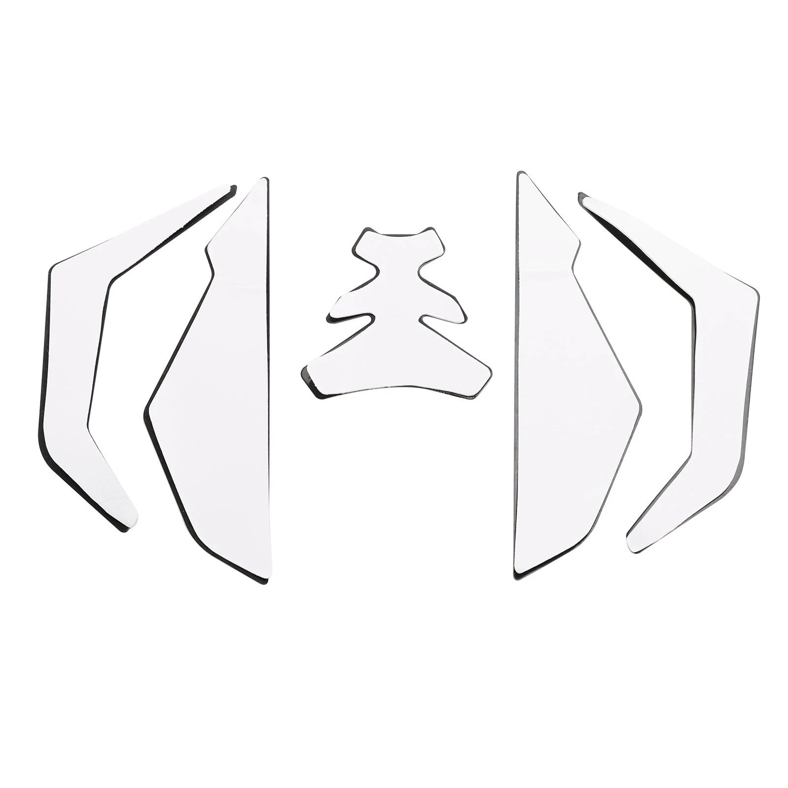 Rubber Grip Gas Tank Knee Pads for Suzuki Katana 1000 (2021–2024)